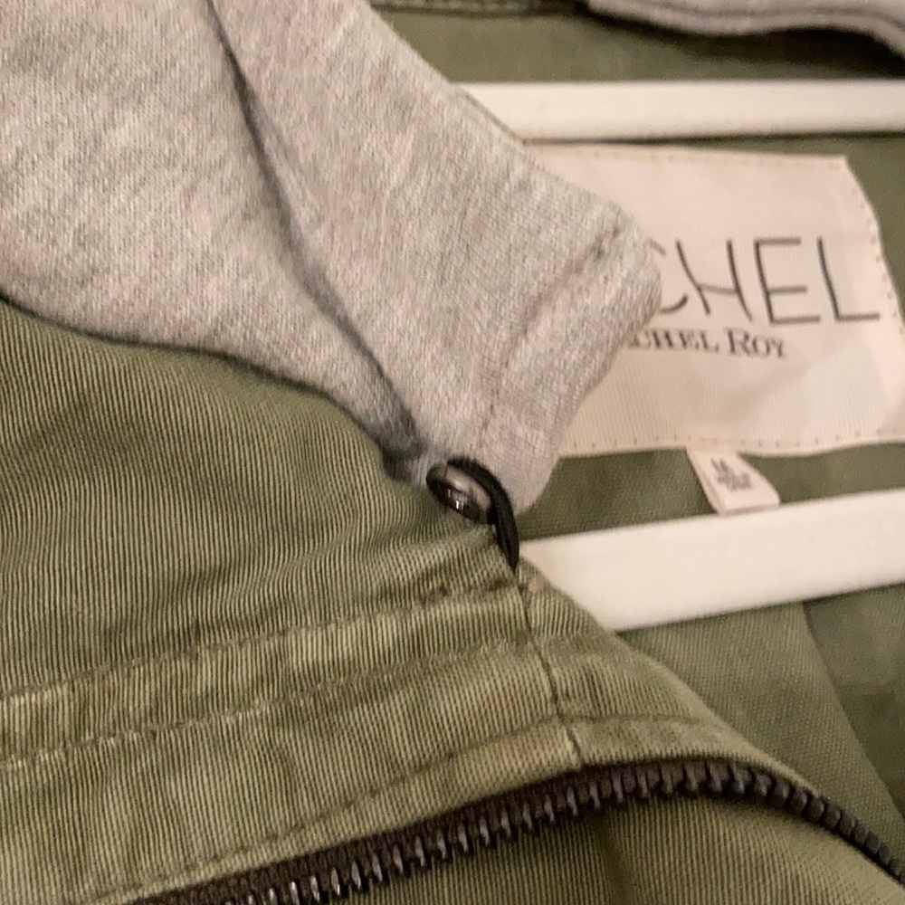 NWOT Rachel Roy Olive Green Jacket - Picture 5 of 9